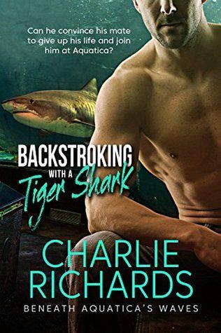 Backstroking with a Tiger Shark